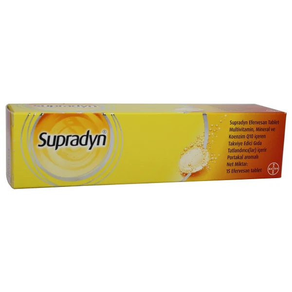 Supradyn Daily Koenzim Q10 Efervesan 15 Tablet - Görsel 2
