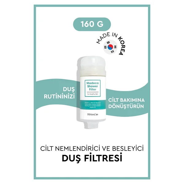 Bibimcos Madeca Cilt Besleyici Duş Filtresi 160 Gr Houttuynia Ve Centella Özlü - Görsel 9