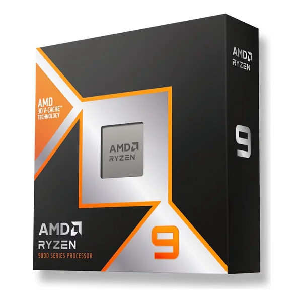 AMD Ryzen 9 9950x3d On Altı Çekirdek 4.3 GHz Kutulu Fansız İşlemci - Görsel 2