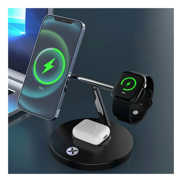 Dexim Dcw002 3in1 Magsafe Kablosuz Şarj Aleti - Görsel 3