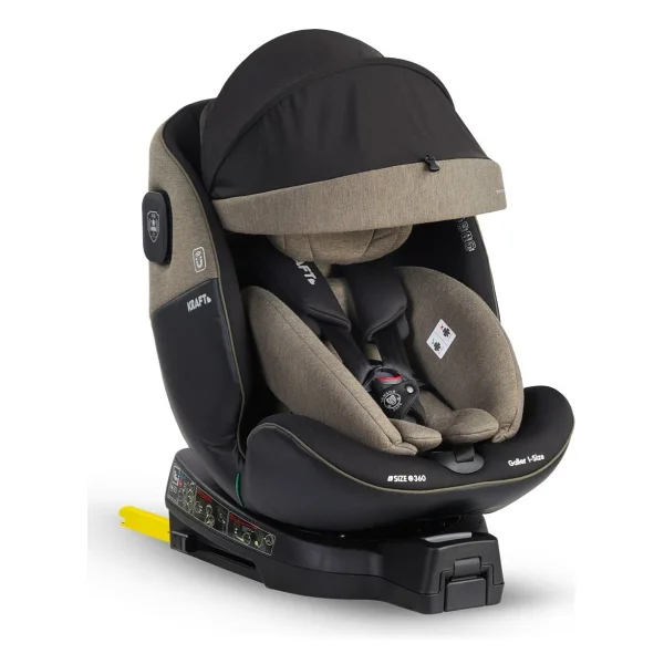 Kraft Galler I-Size Bambu Yeşili 0-36 Kg Oto Koltuğu - Görsel 2