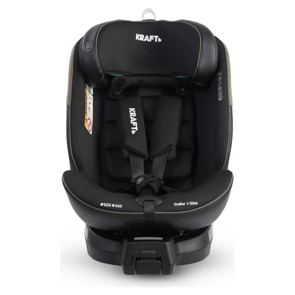 Kraft Galler I-Size Bambu Yeşili 0-36 Kg Oto Koltuğu - Görsel 5