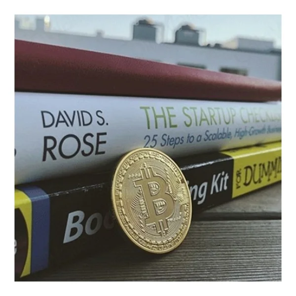 Ozcmax Bitcoin Madeni Hatıra Parası Hediyelik Para - Görsel 6