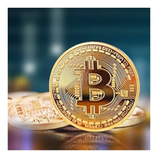 Ozcmax Bitcoin Madeni Hatıra Parası Hediyelik Para - Görsel 3