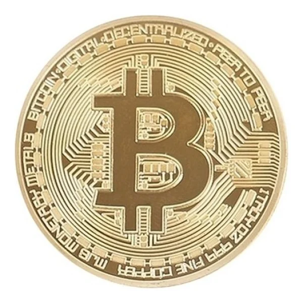 Ozcmax Bitcoin Madeni Hatıra Parası Hediyelik Para - Görsel 5