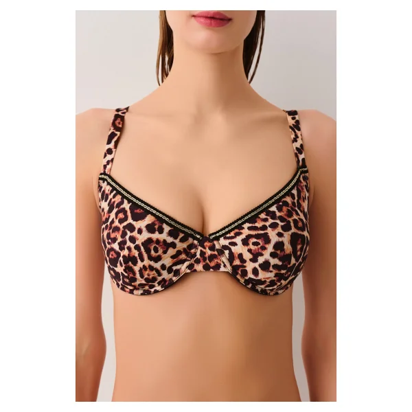 Suwen Wild Balenli Bikini Üst - Görsel 3