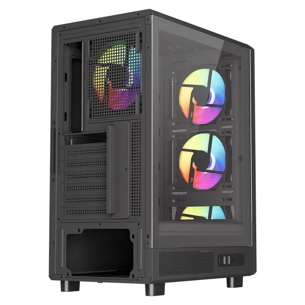 Power Boost Pb-A601b Fanlı 600 W Atx Oyuncu Kasası - Görsel 5
