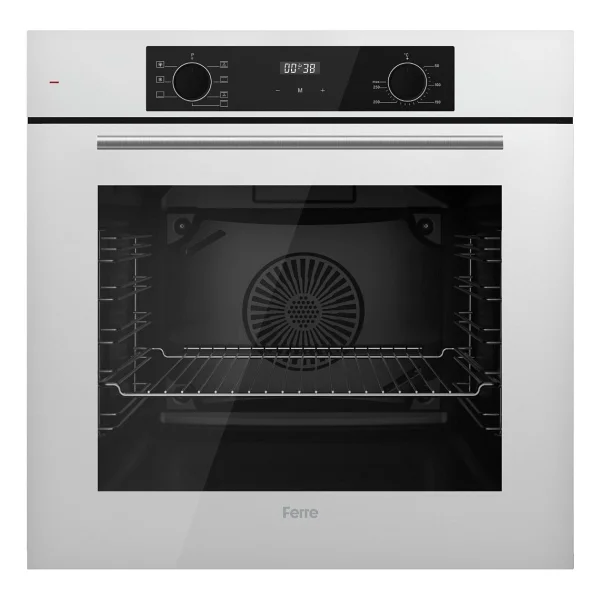 Ferre Flowart Ventora Elite Beyaz 3'lü Ankastre Set ( Qbl63cb-Ss206-D081 ) - Görsel 2