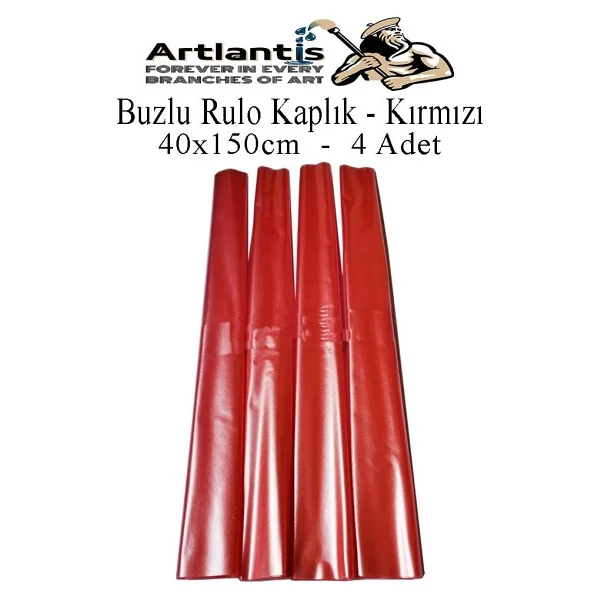 Buzlu Rulo Şeffaf Kaplık 4 Adet 40x150 Cm Defter Kitap Kaplığı Okul Öğrenci Rulo Kaplık Renkli - Görsel 10