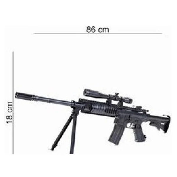 Prestij Oyuncak Poşetli Lazerli Boncuk Atan Tüfek - Görsel 2