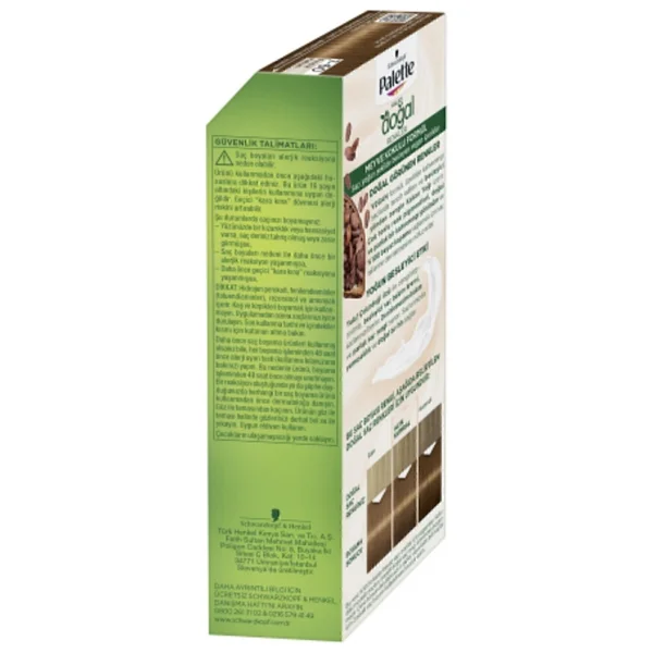 Palette Kalıcı Doğal Renkler 7.60 Fındık Kahve Saç Boyası - Görsel 4
