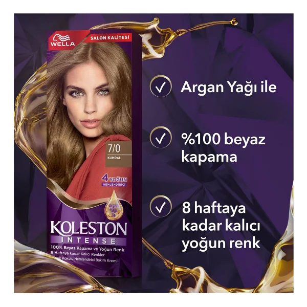Koleston Intense 7.0 Kumral Saç Boyası - Görsel 3