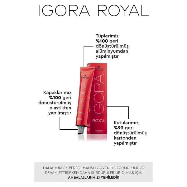 Igora Royal 0.22 Küllü Saç Boyası - Görsel 4
