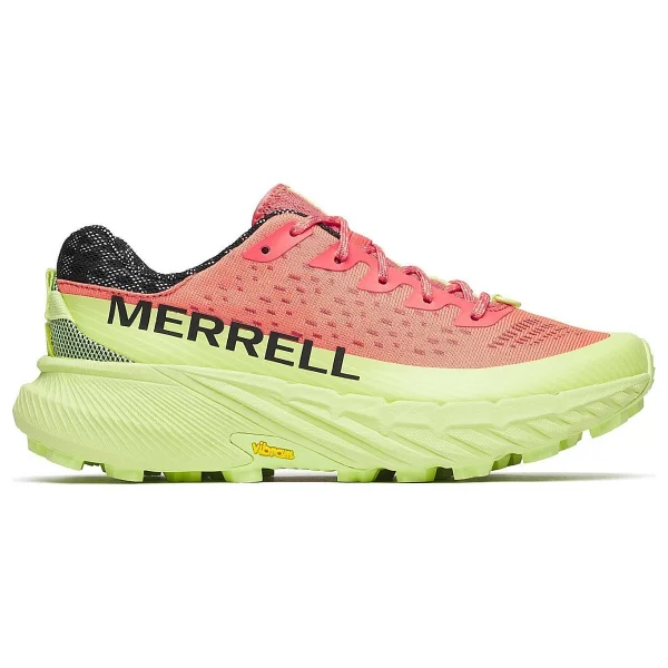 Merrell Agility Peak 5 J068372 Kırmızı-Sarı Kadın Koşu Ayakkabısı - Görsel 7