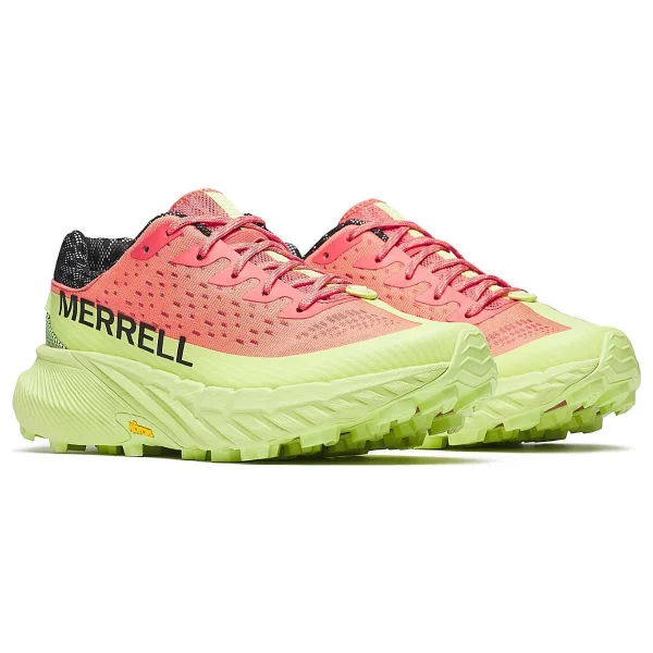Merrell Agility Peak 5 J068372 Kırmızı-Sarı Kadın Koşu Ayakkabısı - Görsel 4