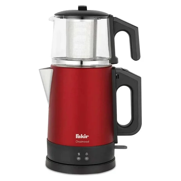 Fakir Chaimood 1800 W Cam Demlikli Çay Makinesi Kırmızı - Görsel 7