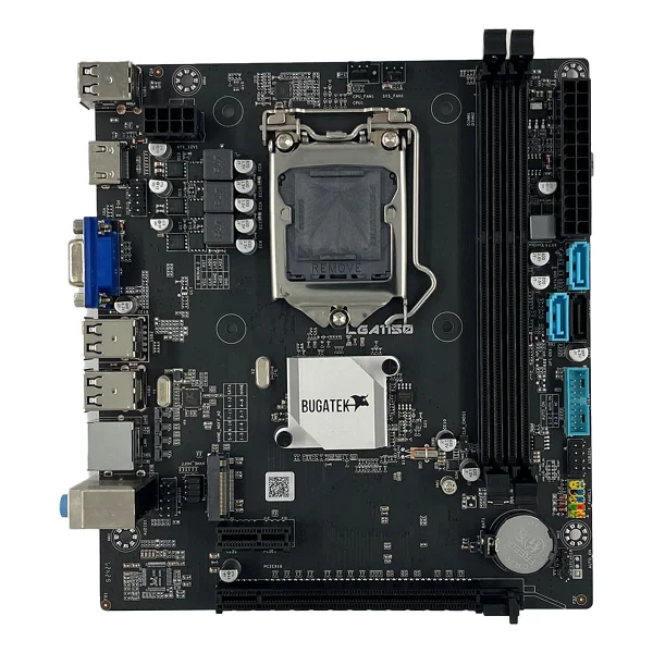 Bugatek H61 Intel Lga1155 DDR3 Micro Atx Anakart - Görsel 2
