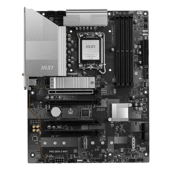 MSI Pro Z890-S Wi-Fi PZ Intel LGA1851 DDR5 ATX Anakart - Görsel 2