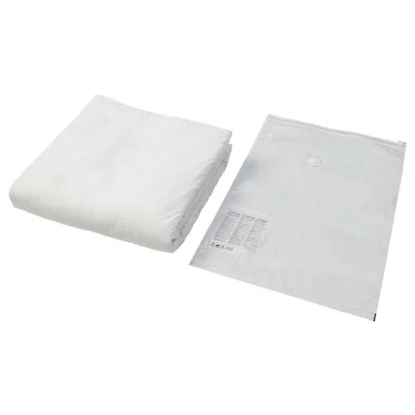 Ikea Spantad Vakumlu Hurç Açık Gri Plastik Malzeme Dikdörtgen Kilitli Kapak 67x100 Cm 2 Adet - Görsel 3