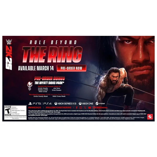 PS4 Wwe 2k25 Oyun - Görsel 2