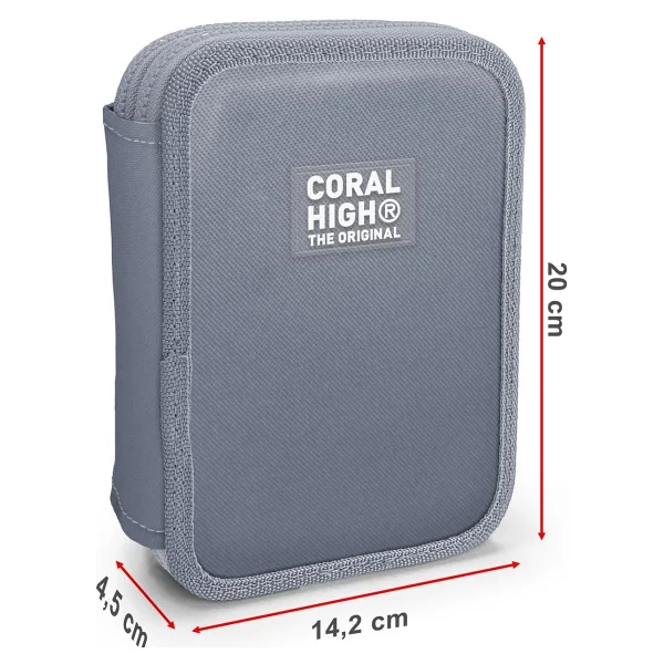 Coral High 11139 Dondurmalı Kedi Desenli Çift Katlı Kalemlik - Görsel 7