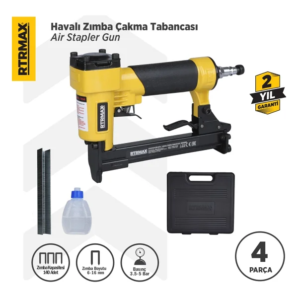 Rtrmax Rtm0116 6-16 Mm Havalı Zımba Tabancası - Görsel 4