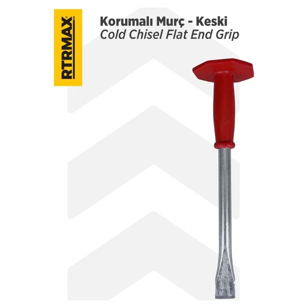 Rtrmax Rh09822 Korumalı Yassı Keski 300mm - Görsel 3