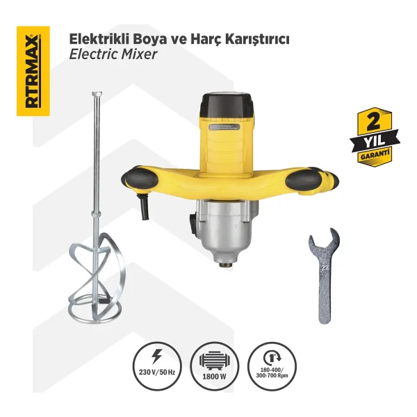 Rtrmax Rtm396 1800 W Karıştırıcı - Görsel 7