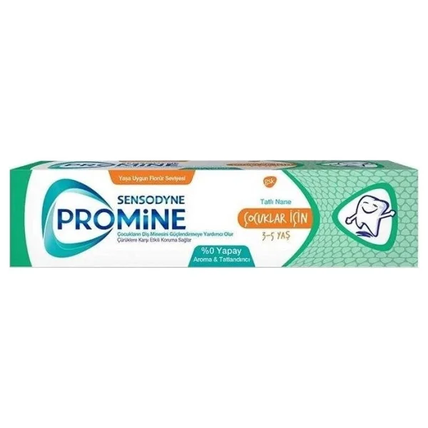 Sensodyne Promine 6-12 Yaş 50 Ml Florürlü Çocuk Diş Macunu - Görsel 6