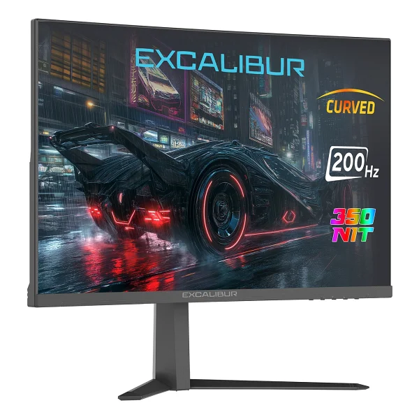 Casper Excalibur M.E236fvc-D 23.6" 1 Ms Full HD Curved 200 Hz Oyuncu Monitörü - Görsel 2
