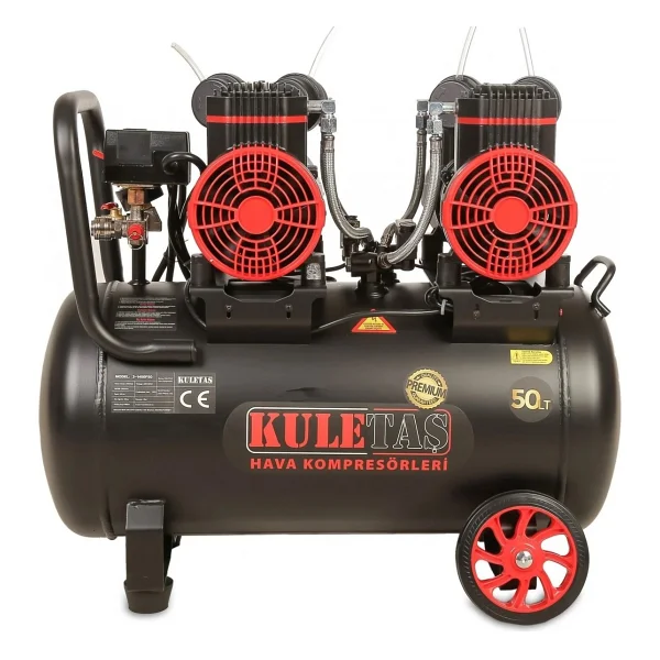 Kuletaş Premium 50lt Sessiz Yağsız Hava Kompresörü - Görsel 3