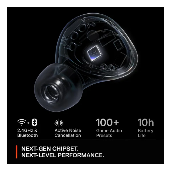 Steelseries Arctis Gamebuds Xbox ANC TWS Kulak İçi Bluetooth Oyuncu Kulaklığı - Görsel 3