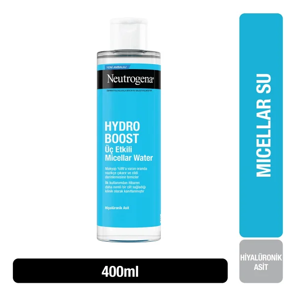 Neutrogena Hydro Boost 400 Ml Makyaj Temizleme Suyu - Görsel 2