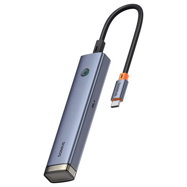 Baseus Ultrajoy 6-Port Hub - Uzay Grisi - Görsel 3