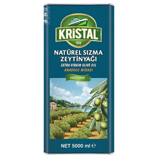 Kristal Anadolu Mirası Natürel Sızma Zeytinyağı 5 Lt - Görsel 4
