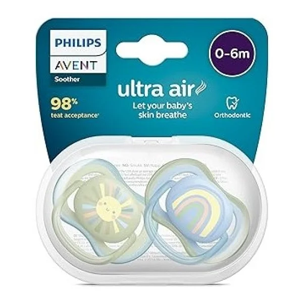 Philips Avent Scf085/58 Ultra Air 0-6 Ay 2'li Emzik - Görsel 7