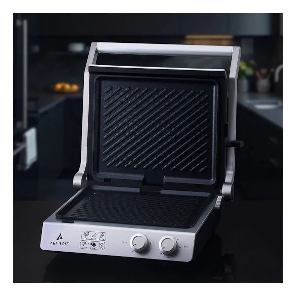 Aryıldız Elite Grill 2400 W Izgara Ve Tost Makinesi - Görsel 4