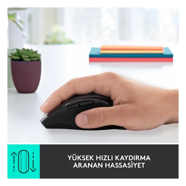 Logitech M705 Marathon 910-001949 Optik Kablosuz Mouse - Görsel 3