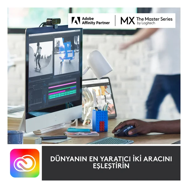 Logitech Mx Keys Mini Mac İngilizce Kablosuz Klavye - Görsel 10