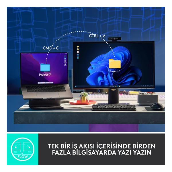Logitech Mx Mechanical 920-010757 Kablosuz Mekanik Klavye - Görsel 9
