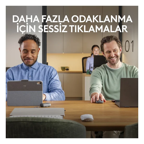 Logitech Mx Anywhere 3s 910-006929 Siyah Şarjlı Lazer Kablosuz Mouse - Görsel 3