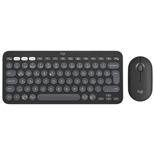 Logitech Pebble 2 Combo 920-012245 Siyah Tkl Kablosuz Klavye Mouse Seti - Görsel 10
