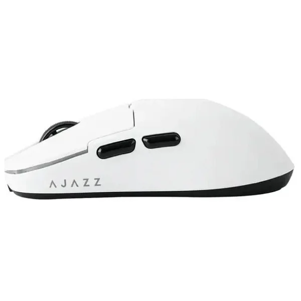Ajazz Aj159 Pro Beyaz Şarjlı Optik Kablolu/Kablosuz Oyuncu Mouse - Görsel 3