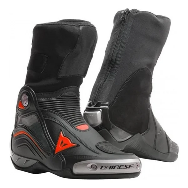 Dainese Axial D1 Air Deri Siyah-Kırmızı Motosiklet Botu - Görsel 2