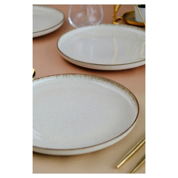 Kütahya Porselen Moderna 21 Cm 6'lı Pasta Tabağı - Görsel 3