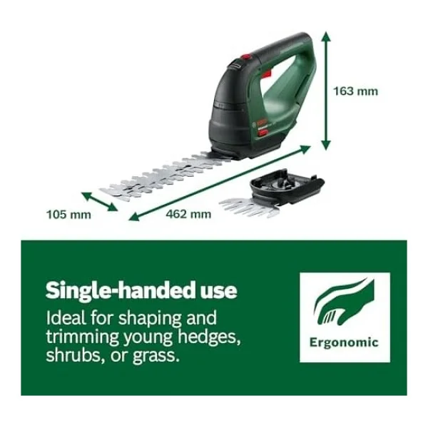 Bosch Advancedshear 18v-10 Tek Akülü 2 Ah Çit Budama Makinesi - Görsel 3