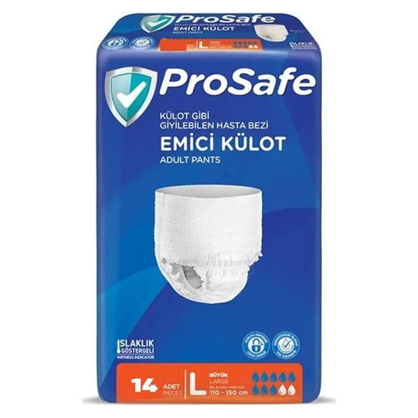 Prosafe Emici Külot Büyük Boy L 14'lü Hasta Bezi - Görsel 2