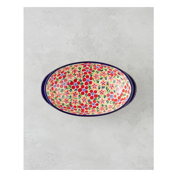 Botanic Stoneware Kayık Tabak 35 Cm Renkli - Görsel 6