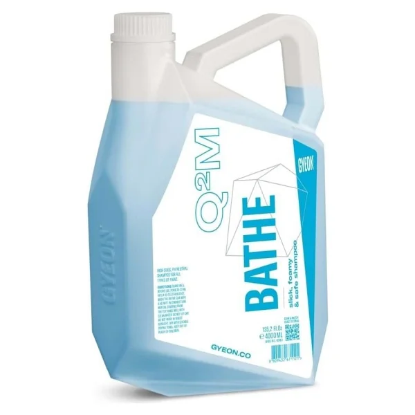 Gyeon Q2m Bathe Ph Nötr Cilalı Oto Şampuanı - 4000 Ml -Yüksek Konsantre Jel Araç Yıkama Köpüğü - Görsel 5