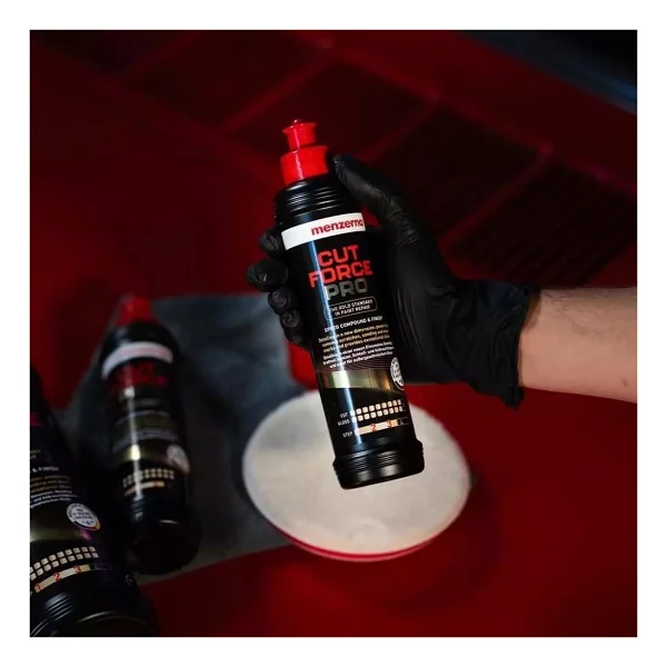 Menzerna Cut Force Pro Altın Seri Ağır Çizik Giderici Kalın Pasta 250 Ml - Görsel 3
